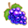 kings mystery grapes symbol icon