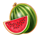 kings mystery watermelon symbol icon