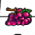 kings timer grapes symbol icon