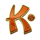 kitsunes scrolls k symbol icon