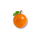kitty coins orange fruit symbol icon