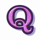 kitty glitter q symbol icon