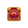 koi falls flowing fortune flower symbol icon
