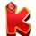 kong it up large letter k symbol icon