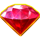 kroonjuwelen oranje jackpot diamond symbol icon