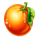 lady lemon fruits orange symbol icon