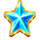 lady lemon fruits star symbol icon