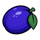 lady lucky plum symbol icon