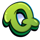 lady monopz letter q symbol icon