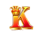 lanterns rising k symbol icon