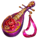 lanterns rising music symbol icon