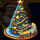 laplandia train christmas tree symbol icon