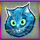 laser cats catblue symbol icon