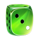 latin heart dice 3 symbol icon
