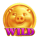 lava bank wild symbol icon