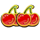 lava coins cherries symbol icon