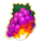 lava fruits grapes symbol icon