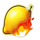lava fruits lemon symbol icon