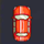 lazybones freeway orange car2 symbol icon