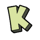 le bandit hold and win k symbol icon