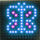 led night show butterfly symbol icon