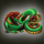 legend of singing fan dragon symbol icon