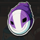 legend of the five ninjas purple ninja symbol icon