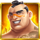 legendary sumo orange man symbol icon