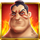 legendary sumo red man symbol icon