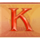 legends of cleopatra megaways k symbol icon