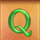 legends of cleopatra megaways q symbol icon