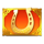 leprechaun hills horseshoe symbol icon