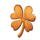 leprechaun jackpot collector orange clover symbol icon