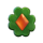 leprechaun joy diamond symbol icon