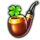 leprechaun song pipe symbol icon