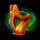 leprechauns coins harp symbol icon