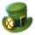 leprechauns diamond dig hat symbol icon