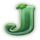 leprechauns diamond dig j symbol icon