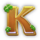 leprechauns diamond dig k symbol icon