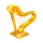 leprechauns loot harp symbol icon