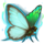 leprechauns loot magic butterfly symbol icon