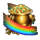 leprechauns wheel of gold gold symbol icon