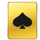 lets poker golden spade symbol icon