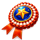 liberty fireworks badge symbol icon
