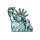 liberty rockets liberty statue symbol icon