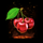 lightning blaze cherry symbol icon