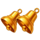 lightning juicy coins bells symbol icon
