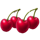 lightning juicy coins cherry symbol icon