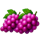 lightning juicy coins grape symbol icon