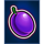 lightning rush plum symbol icon